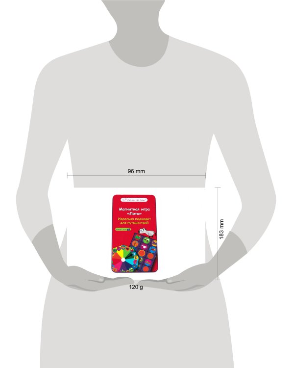 Настольная игра "Лото. Животные ", магнитная