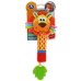 Текстильная игрушка погремушка лев пищалка функционал Умка в кор.250шт
