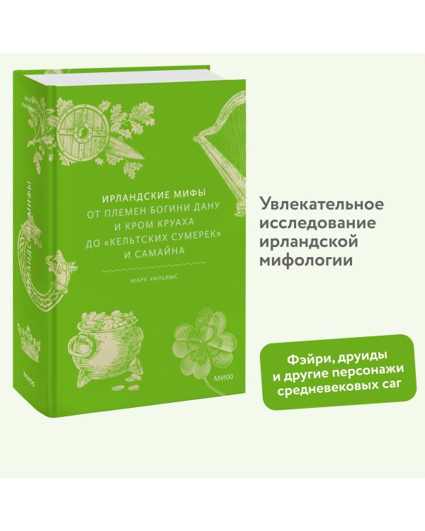 Ирландские мифы. От Племен Богини Дану и Кром Круаха до «кельтских сумерек» и Самайна