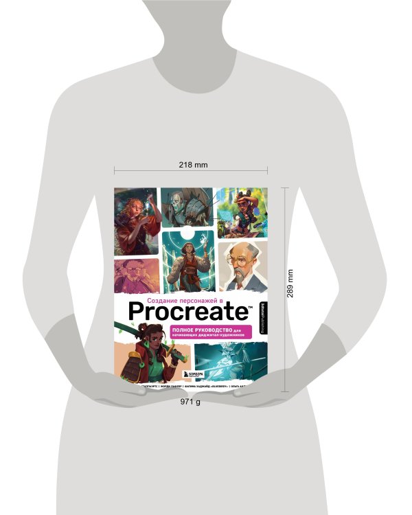 Создание персонажей в Procreate. Полное руководство для начинающих диджитал-художников