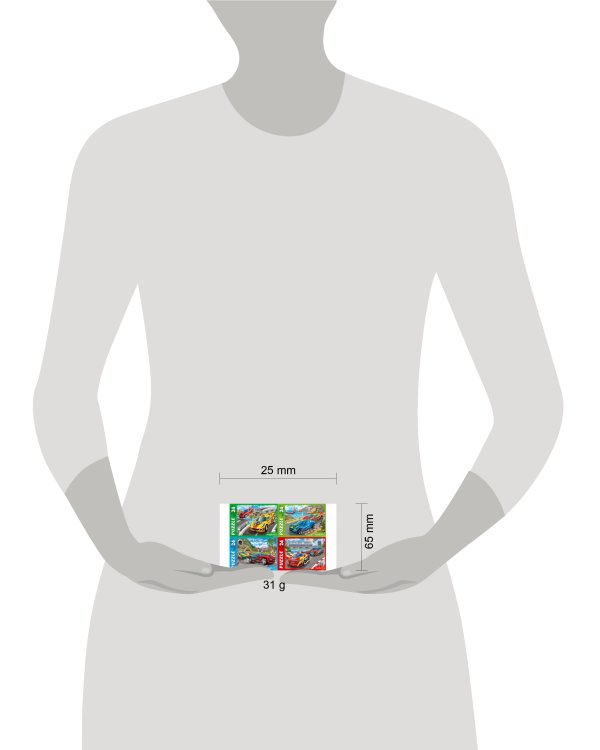 ПАЗЛЫ 24 элемента. МЕГАГОНКИ (Арт. П24-8512) кратно 32