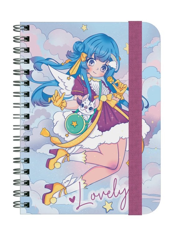 MyArt. БЛОКНОТ в клетку Ангелы в облаках. Lovely