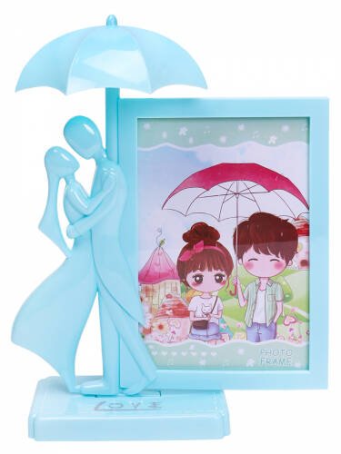 Фоторамка Зонтик, голубая 13х18 см ФР-7339