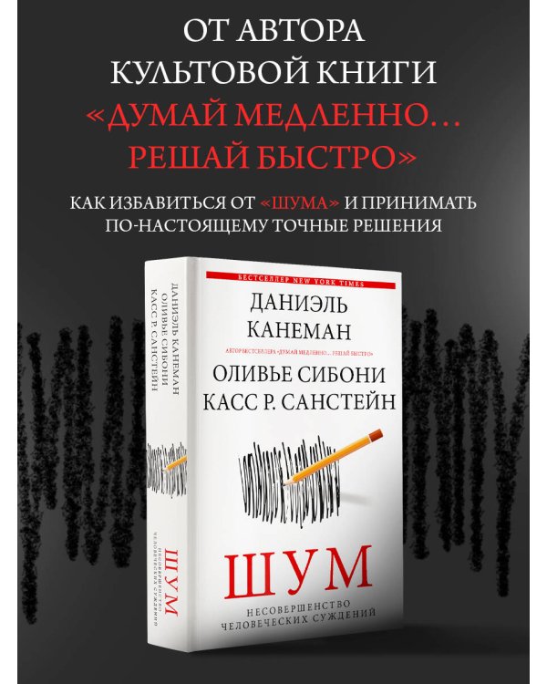 Шум. Несовершенство человеческих суждений