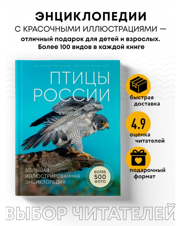 Птицы России. Большая иллюстрированная энциклопедия