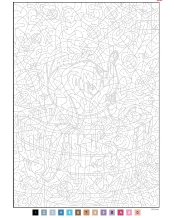 Coloriages mysteres Disney Les grands classiques Tome 9 Раскраска Волшебный мир Диснея Великая классика том 9 /Книги на английском языке