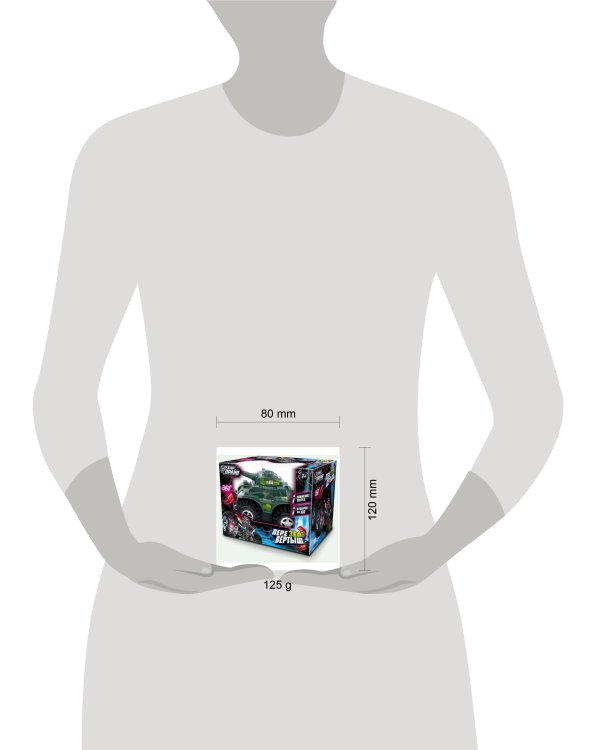 Машина-перевертыш на бат., кор.12*9*8см ТЕХНОДРАЙВ в кор.2*96шт