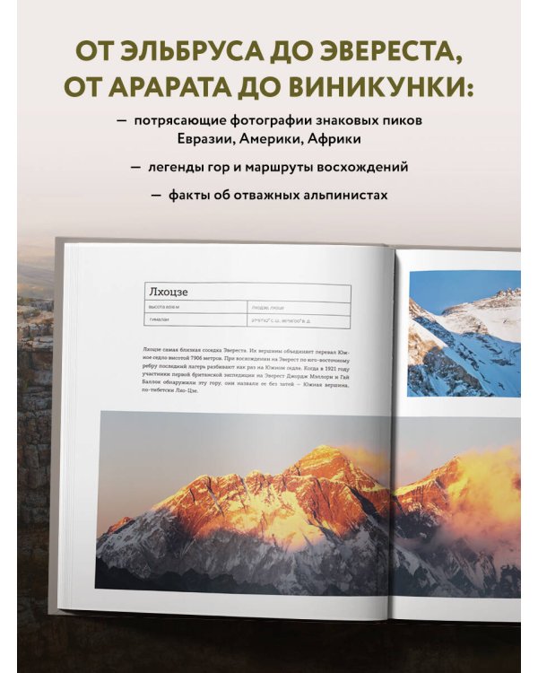 Сила гор. Самые красивые и опасные вершины мира