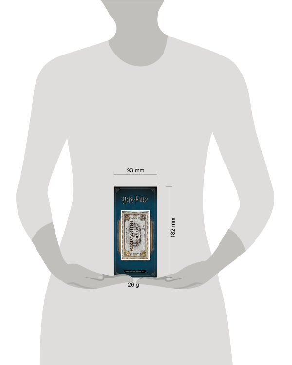 Фигурная магнитная закладка. Билет