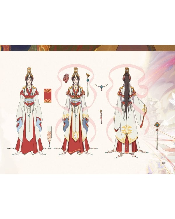 Артбук «Цветок и меч. Мир дунхуа "Благословение небожителей"»