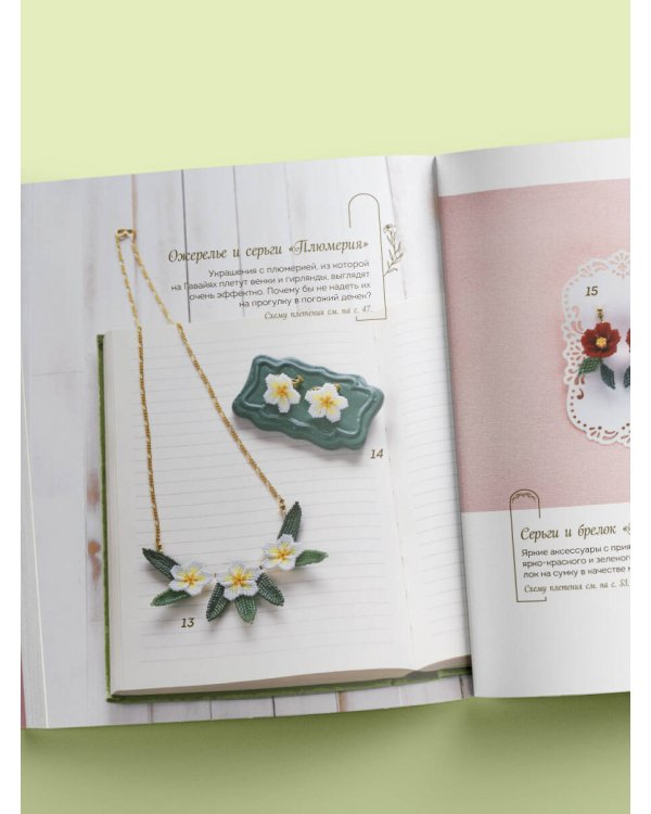 Японские украшения из бисера. Практическое руководство по плетению трендовых аксессуаров из бисера