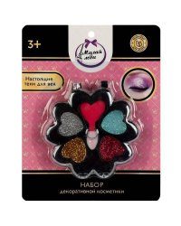 Косметика ДЛЯ ДЕВОЧЕК теня для век с блестками МИЛАЯ ЛЕДИ в кор.3*288шт