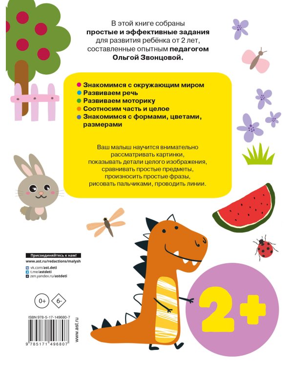 Лучшие упражнения для детей 2+