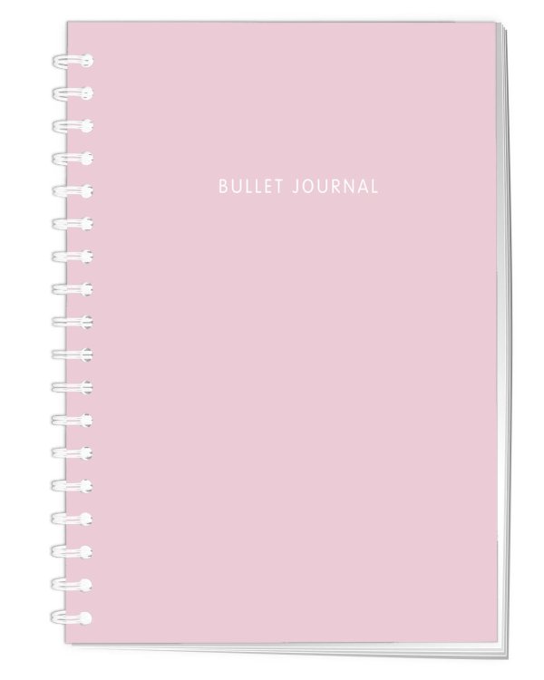 Блокнот в точку: Bullet Journal (пудровый, 144 c., пружина)