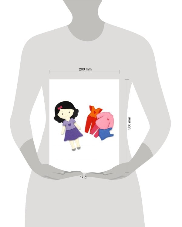 Игровой набор «Одень куклу. На прогулку» (Фетр), 1701002