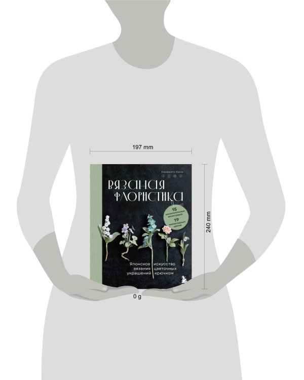 Вязаная флористика. Японское искусство вязания цветочных украшений крючком