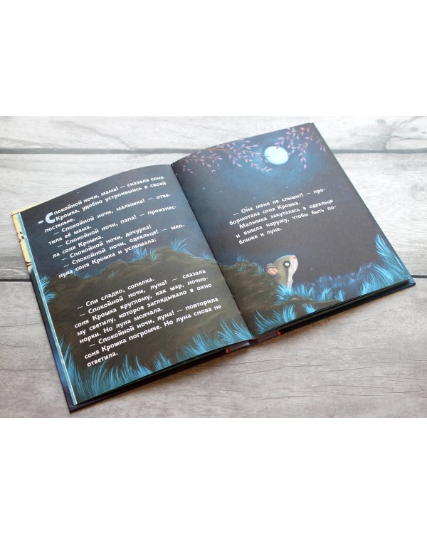 История маленькой сони, которая хотела пожелать луне спокойной ночи