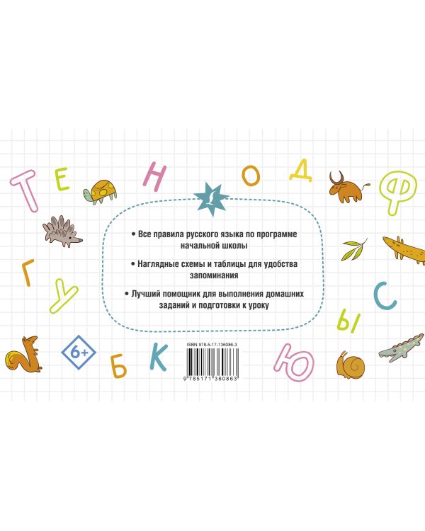 Все правила русского языка для начальной школы
