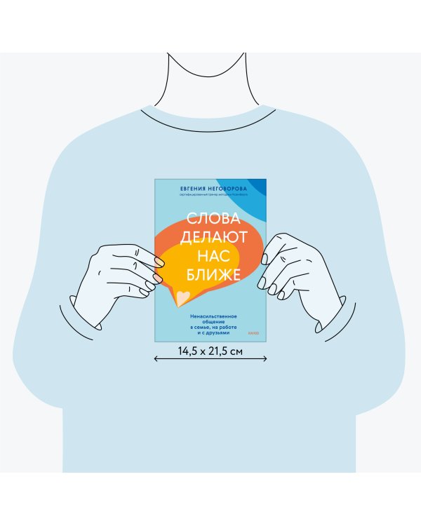 Слова делают нас ближе. Ненасильственное общение в семье, на работе и с друзьями