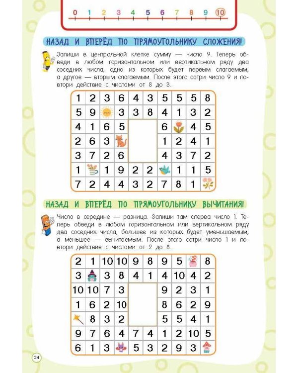 Учимся считать. Счёт до 10