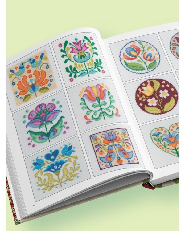 Вышивка крестиком в стиле ФОЛК. 90+ цветных полноразмерных схем