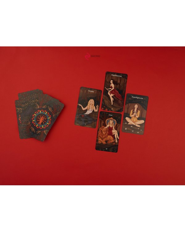 Лес Любви. Колода-оракул для сердечных вопросов (50 карт и руководство для гадания в подарочном футляре)