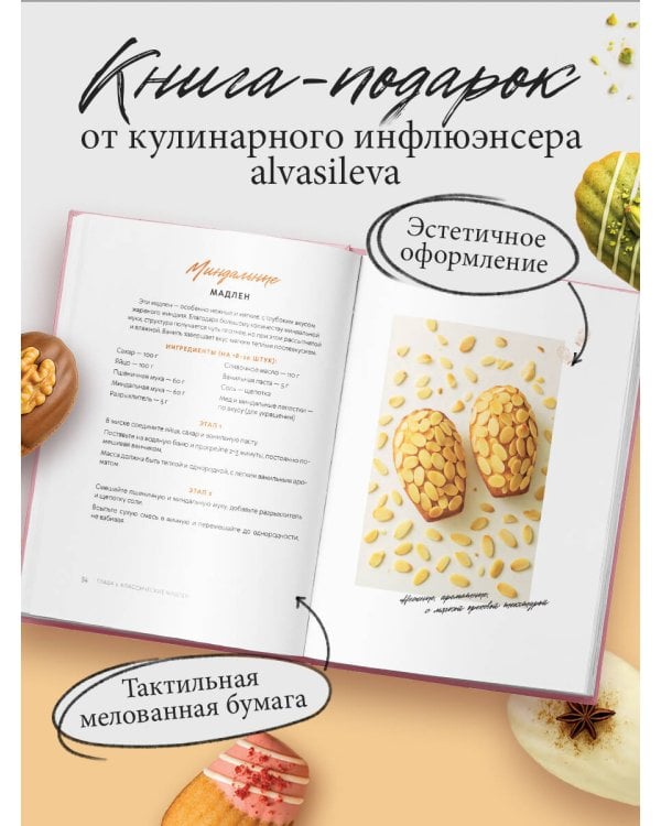 Мадлен. Легендарное французское печенье - с легкостью!