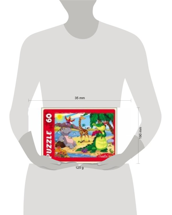 ПАЗЛЫ 60 элементов. АФРИКА (Арт. П60-8423)