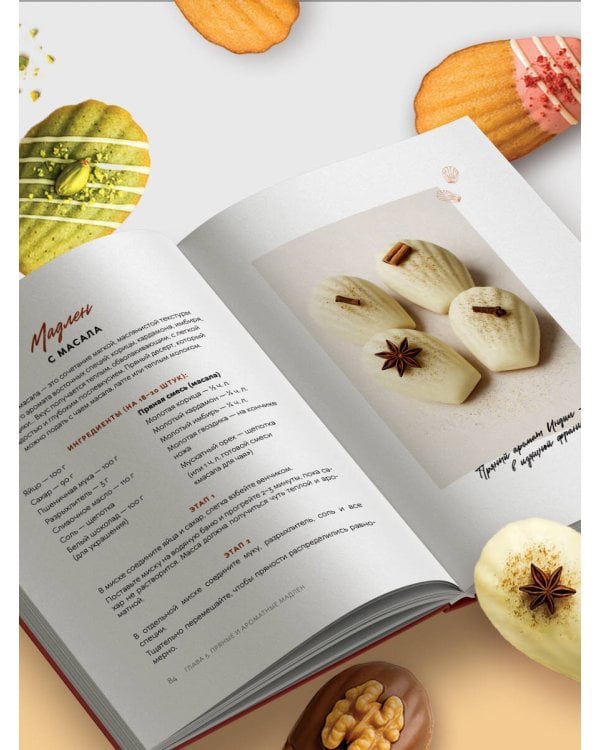 Мадлен. Легендарное французское печенье - с легкостью!