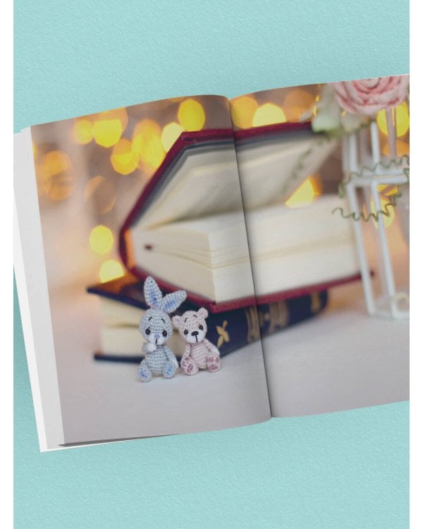 Микроамигуруми шаг за шагом. Полный иллюстрированный курс по микровязанию крючком