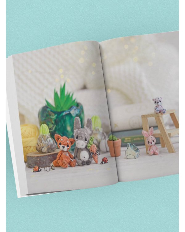 Микроамигуруми шаг за шагом. Полный иллюстрированный курс по микровязанию крючком