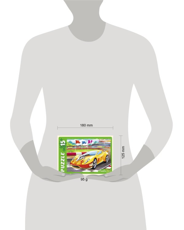 МАКСИ-ПАЗЛЫ 15 элементов. ЖЕЛТАЯ ТАЧКА (Арт. ПУ15-0595)