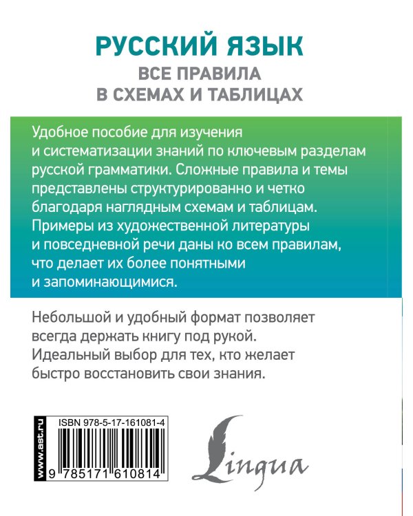 Русский язык. Все правила в схемах и таблицах