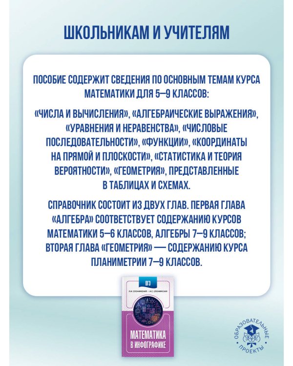 ОГЭ. Математика в инфографике