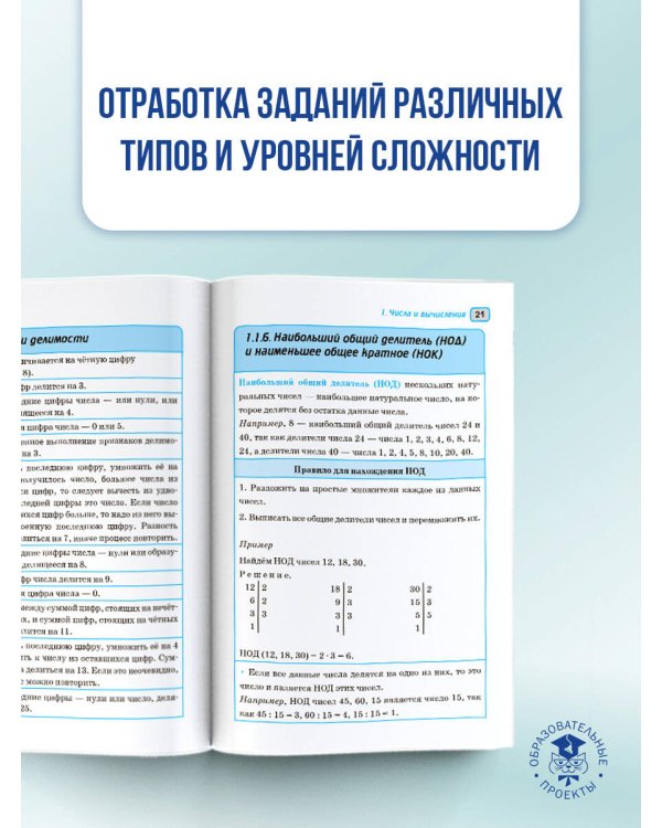 ОГЭ. Математика в инфографике