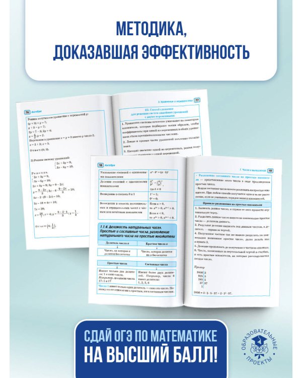 ОГЭ. Математика в инфографике