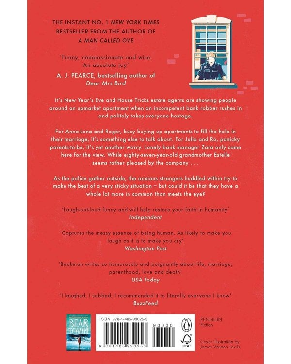 Anxious People (Fredrik Backman) Тревожные люди (Фредерик Бакман)/ Книги на английском языке