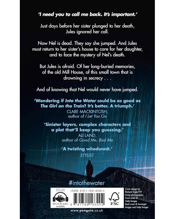 Into the Water (Paula Hawkins) В тихом омуте (Паула Хокинс)/ Книги на английском языке