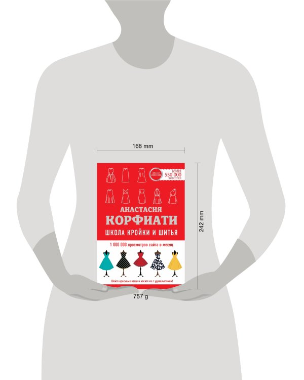 Школа кройки и шитья Анастасии Корфиати. Обновленное издание