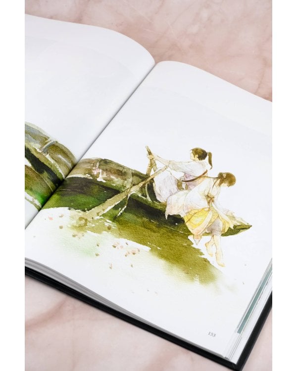 Костяная птица и ночные цветы. Иллюстрации Eno.