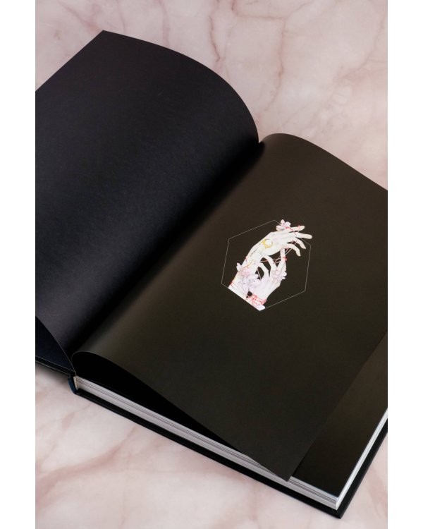 Костяная птица и ночные цветы. Иллюстрации Eno.