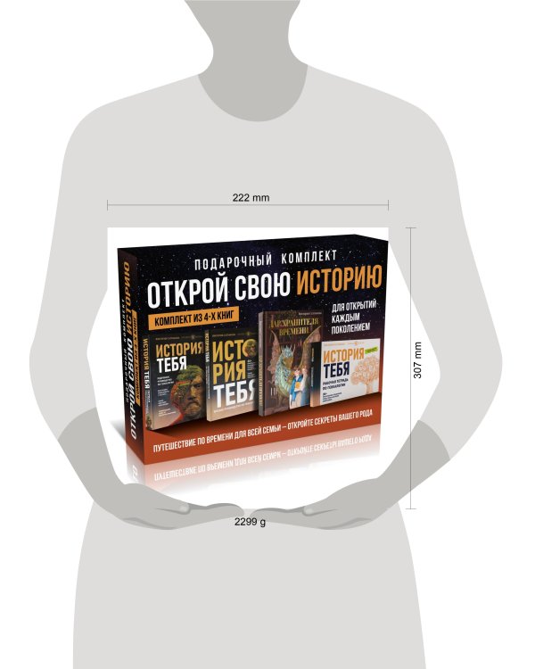 История тебя. Открой свою историю. Подарочный комплект из четырех книг по генеалогии