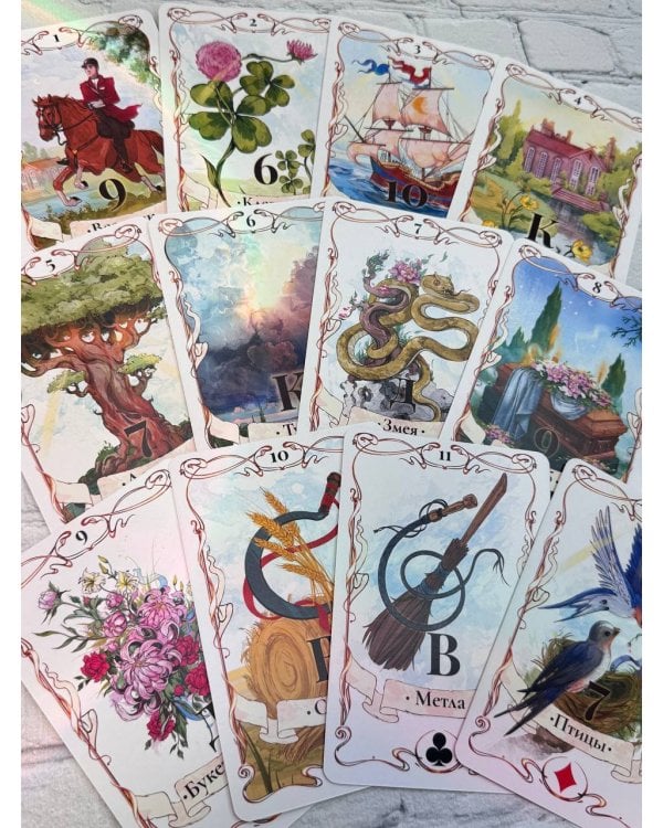 Тайна Таро Ленорман. Узнай свое будущее! 36 карт. Инструкция к гаданию