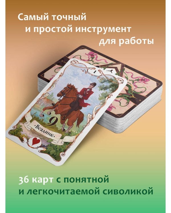 Тайна Таро Ленорман. Узнай свое будущее! 36 карт. Инструкция к гаданию