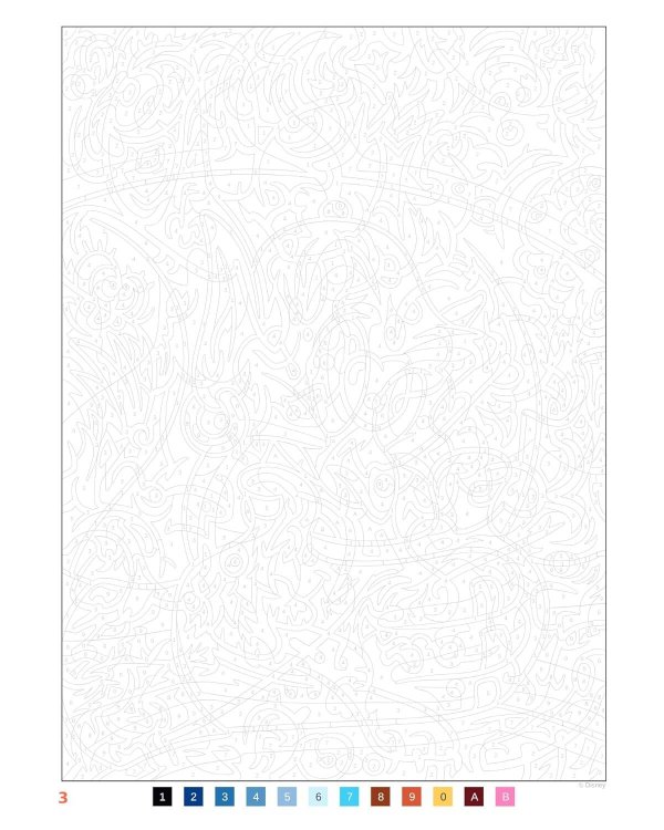 Coloriages mysteres Disney Les grands classiques Tome 4 Раскраска Волшебный мир Диснея Великая классика том 4  /Книги на английском языке