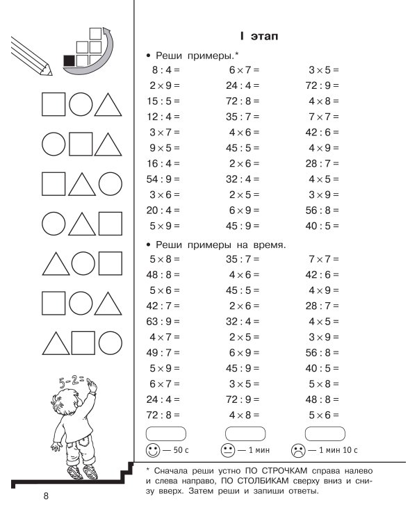 Табличное и внетабличное умножение и деление