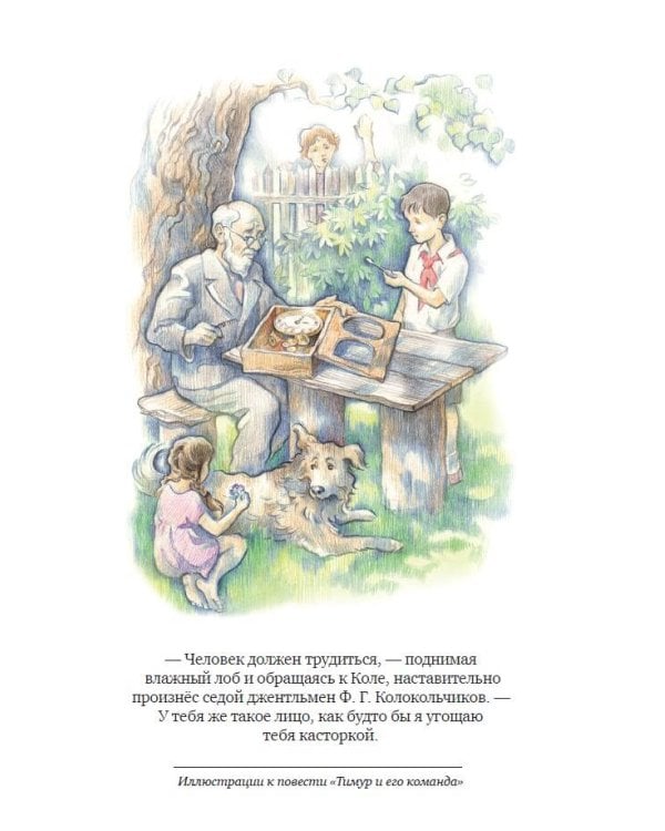 Тимур и его команда (ил. О. Зубарева)