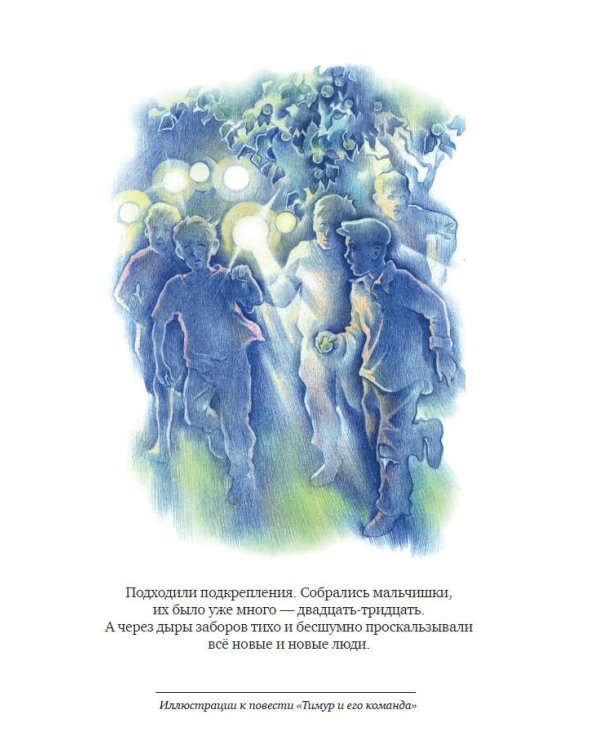 Тимур и его команда (ил. О. Зубарева)