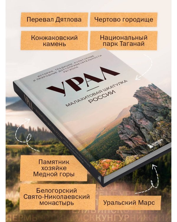Урал — малахитовая шкатулка России. История, традиции, культурные и природные достопримечательности региона