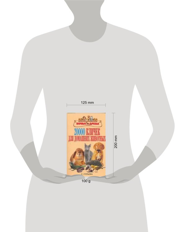 20000 кличек для домашних  животных